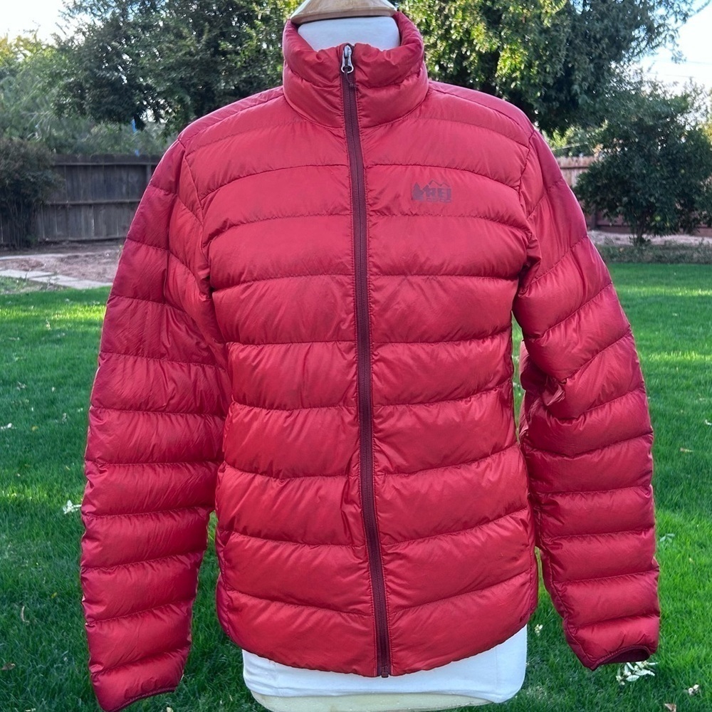REI CO-OP 650 Down Jacket | Burnt Orange | Size Small - Picture 2 of 12